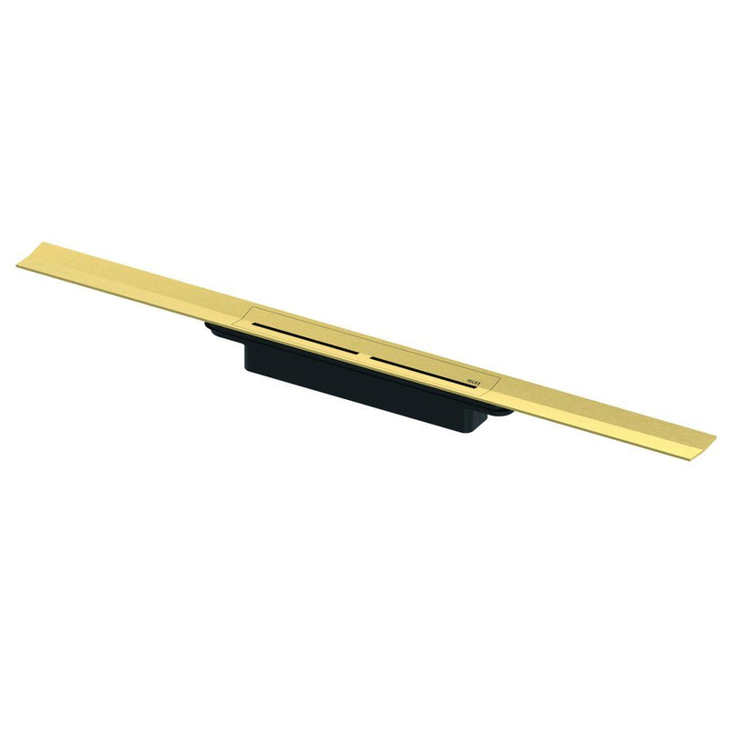 TECE SE - TECEdrainprofile Duschprofil, 900 mm, Edelstahl, Brushed Gold Optic