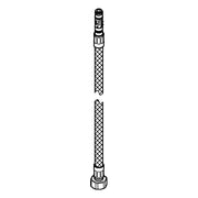 Grohe - Druckschlauch 45829000 Chiara / Europlus WT/Bidet M15x1 x 350 chrom