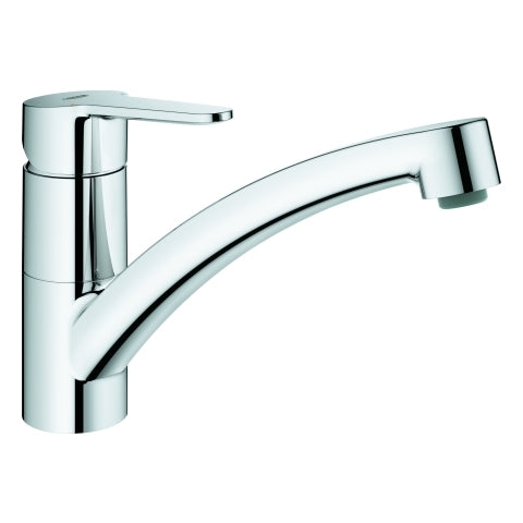 Grohe - EH-Spültischbatterie BauEco 31680 flacher Auslauf GROHE ZERO chrom