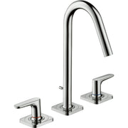 Hansgrohe - 3-Loch WT-Armatur AXOR CITTERIO M 34133000 chrom m.Ros. u.kurzem Auslauf