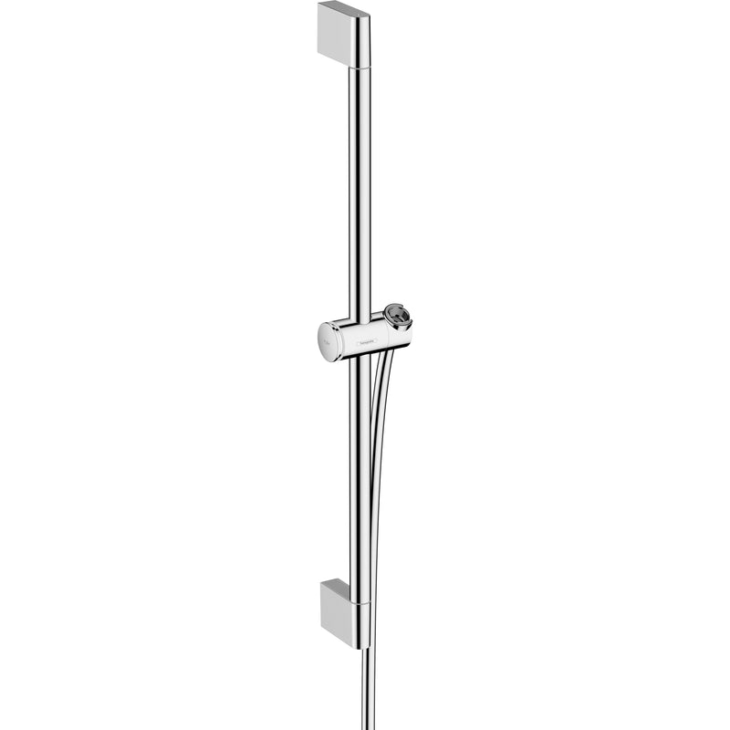 Hansgrohe - Brausestange UNICA/PULSIFY 650mm mit Push Schieber und Brauseschlauch chrom