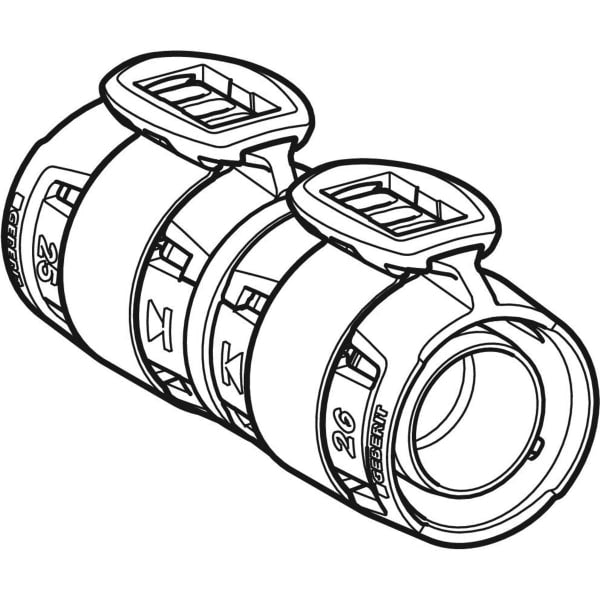 Geberit Vertriebs - FlowFit Übergang auf Mepla SiBr d50-d50