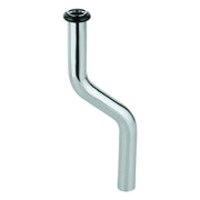 Grohe - Urinal-Spülrohr 37040 Durchm.18mm 200mm aus Messing Kröpfung 50mm chrom
