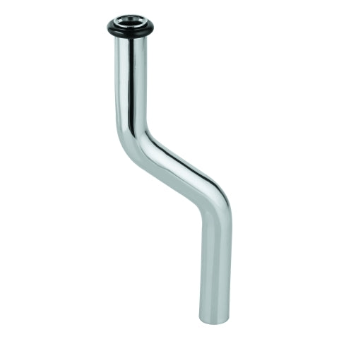 Grohe - Urinal-Spülrohr 37040 Durchm.18mm 200mm aus Messing Kröpfung 50mm chrom