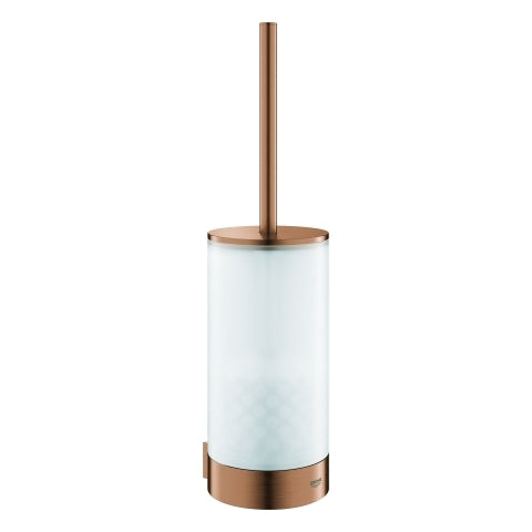 Grohe - WC-Bürstengarnitur SELECTION 41076 Glas/warm sunset gebürstet