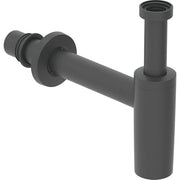 Geberit Vertriebs - Tauchrohrgeruchsverschluss für WB Abgang horiz., d40, G1 1/2, schwarz matt