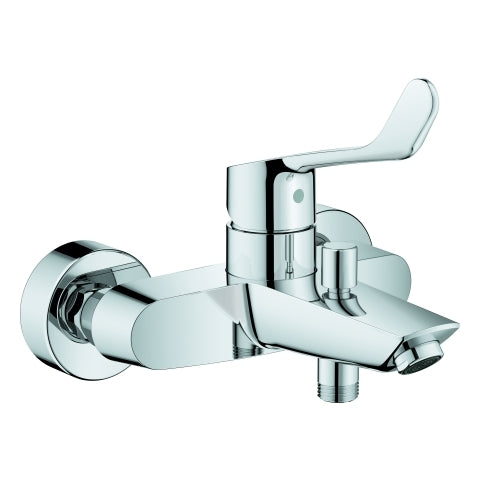 Grohe - EH-Wannenbatt. EUROSMART 25243_3 Wandmontage langer Hebel chrom