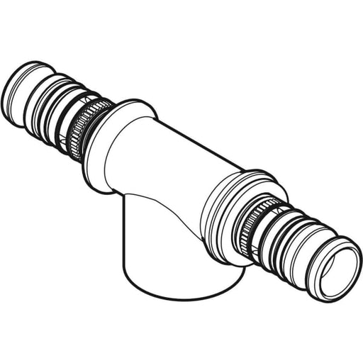 Geberit - Mepla T-Stück mit IG Rg d26-Rp1/2-26