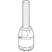 Grohe - Servo-Ablaufventil 43486 unterbrechbar für Wandeinbau