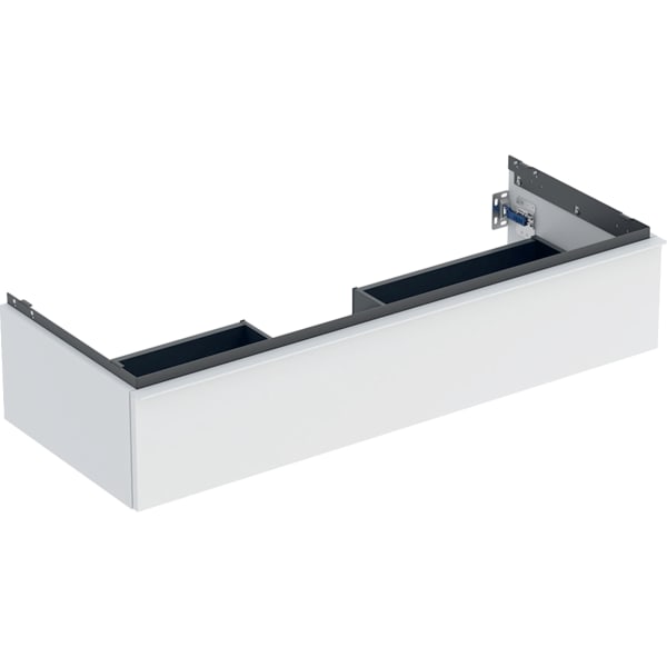 Geberit Vertriebs - iCon Unterschrank für WT, 1 Schubl. 118,4x24,7x47,6cm, weiß matt