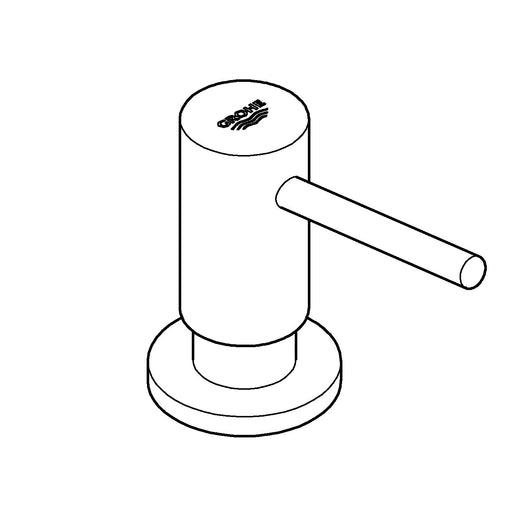 Grohe - Seifenspender COSMOPOLITAN 40535 Vorratsbehälter 0,4 l cool sunrise