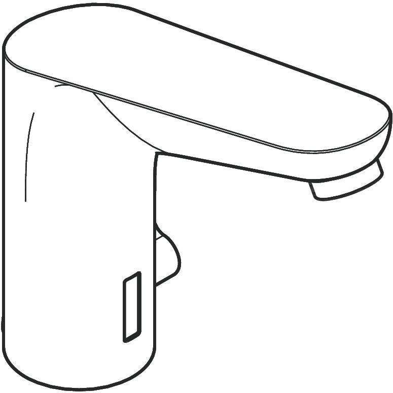 Hansgrohe - Waschtischmischer Elektronik FOCUS E chrom Netzversion mit Mischhebel