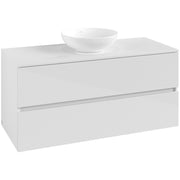 VILLEROY & BOCH - Konsolen-Unterschrank 1200mm f AWT 2 Ausz 1 Aussch oLB C518H0 VS White