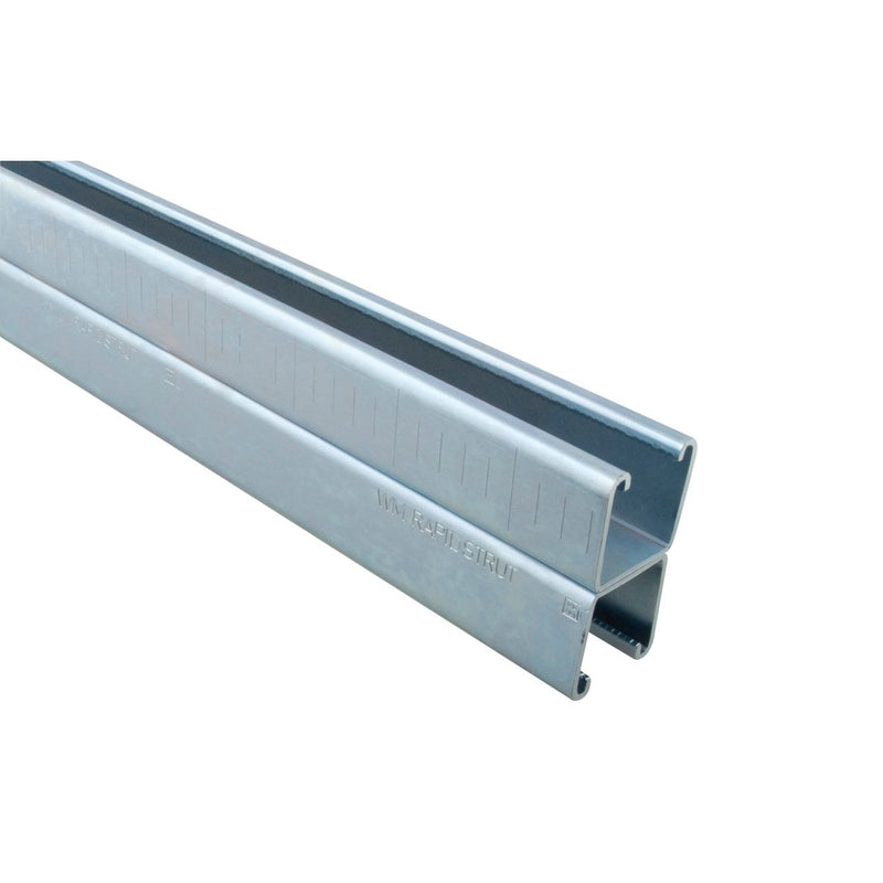 Walraven - Bis Profilschiene STRUT 41x(2x41)x2,5 doppelt, galv.verzinkt(a 6mtr.)je Meter