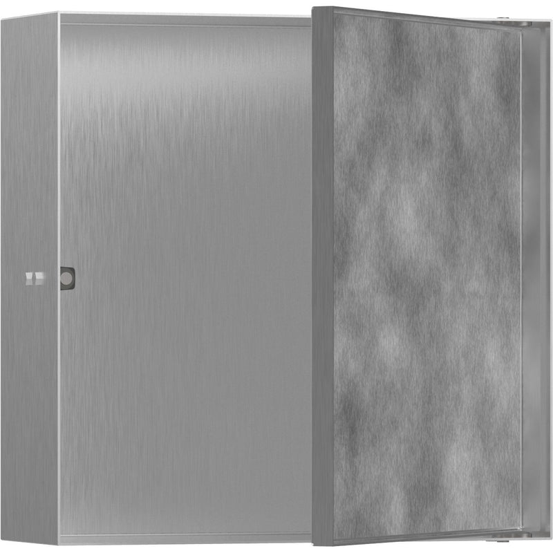 Hansgrohe - XtraStoris Rock Wandnische mit befliesb.Tür 300 x 300 x 100 mm BST