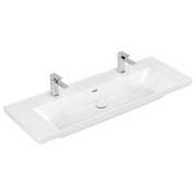 VILLEROY & BOCH - SchrankWT Subway 3.0 1300x470mm re-eckig 2HL. m. ÜL. Weiß Alpin cplus