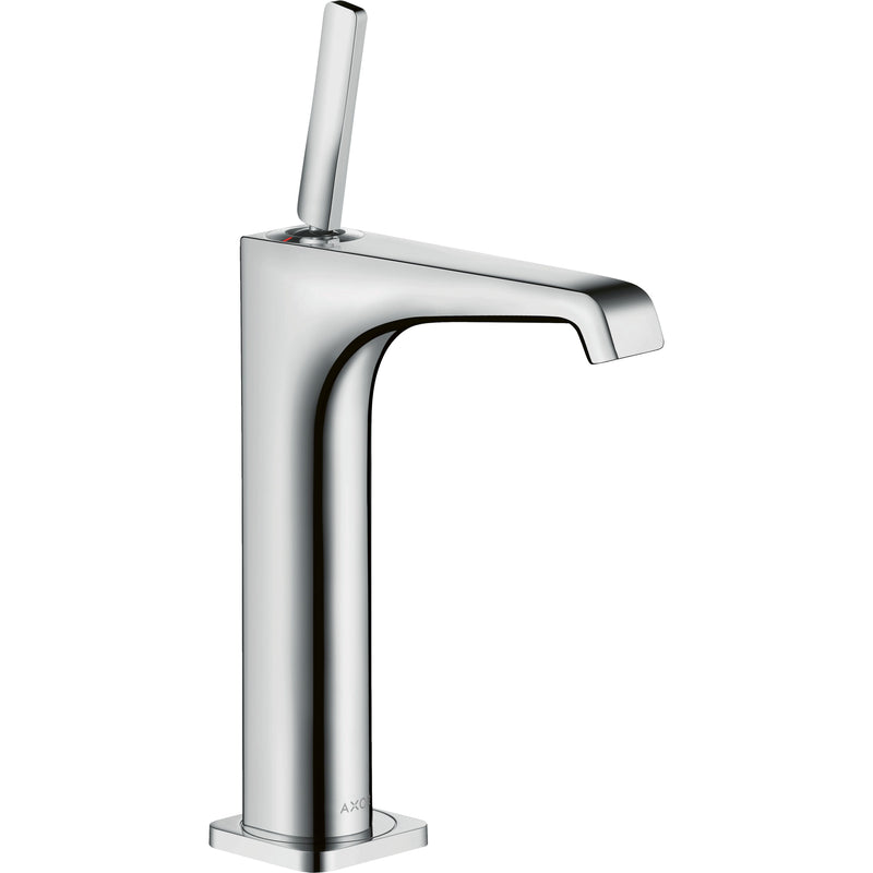 Hansgrohe - Waschtischmischer 215 AXOR CITTERIO E Highriser ohne Zugstange chrom