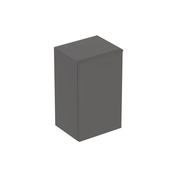 Geberit Vertriebs - Smyle Square Seitenschrank mit einer Tür li, 36x60x32,6cm, lava