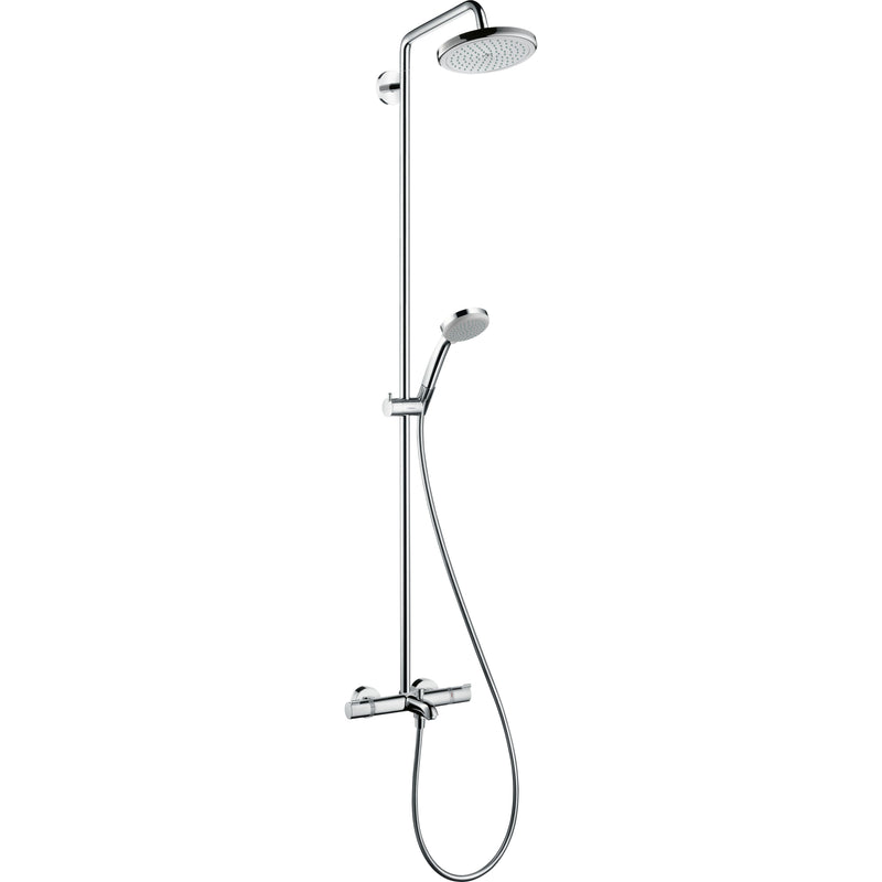 Hansgrohe - Showerpipe CROMA 220 für Wanne chrom mit Thermostat