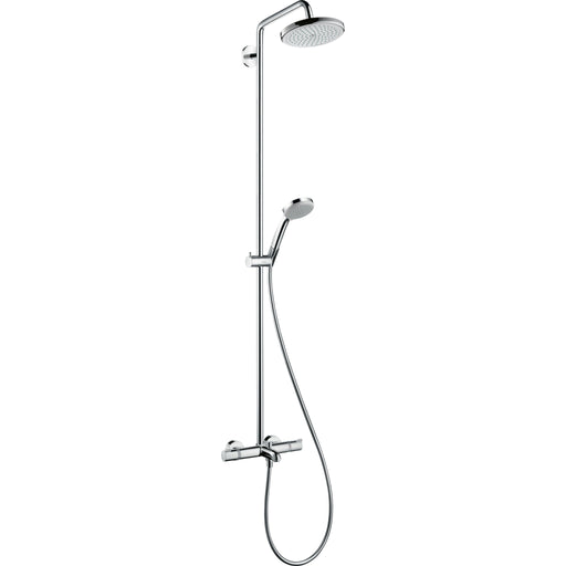 Hansgrohe - Showerpipe CROMA 220 für Wanne chrom mit Thermostat