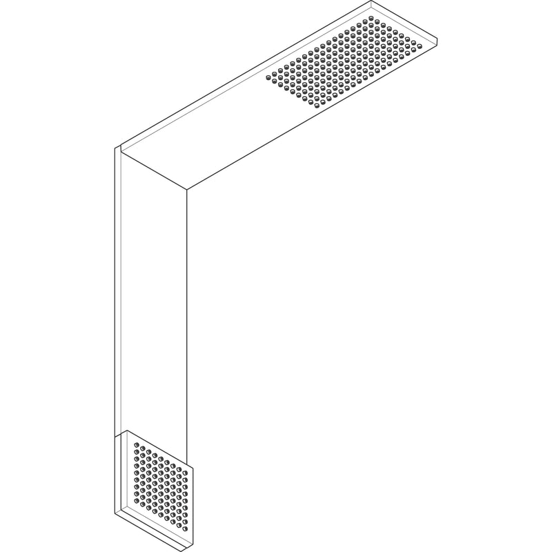 Hansgrohe - Brausenmodul 110/220 Axor ShowerComposition 1jet Schulterbr.MSW