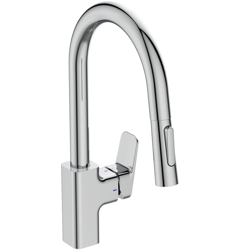 Ideal Standard - Küchenarmatur CERAPLAN Ausld.216mm m.h.Rohrauslauf 1F-HB Chrom