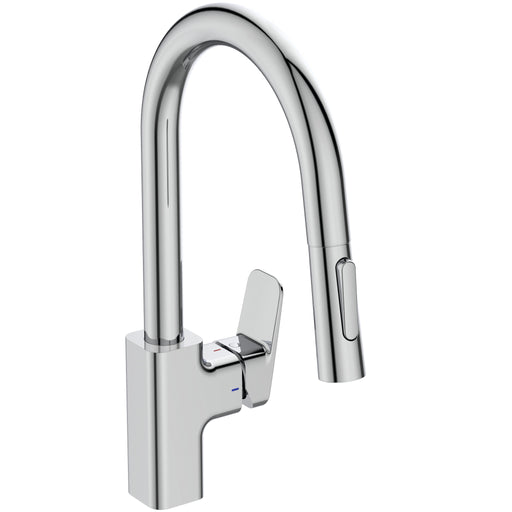 Ideal Standard - Küchenarmatur CERAPLAN Ausld.216mm m.h.Rohrauslauf 1F-HB Chrom