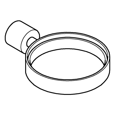 Grohe - Halter Atrio 40885 für Seifenschale hard graphite gebürstet