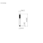 Dornbracht - Stabhandbrause übergreifend neutral 28013969 chrom