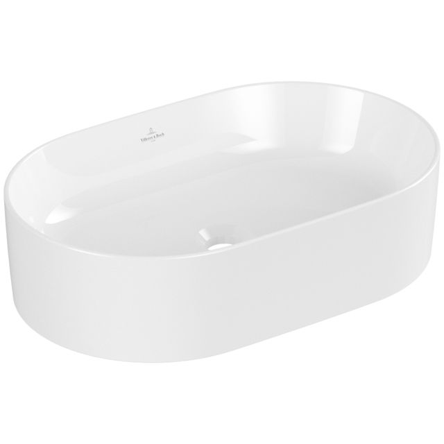 VILLEROY & BOCH - Aufsatzwaschtisch COLLARO 4A1956 560x360mm Oval Weiß Alpin