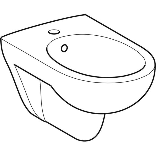 Geberit Vertriebs - Wand-Bidet RENOVA NR.1 233040 weiß Ktect