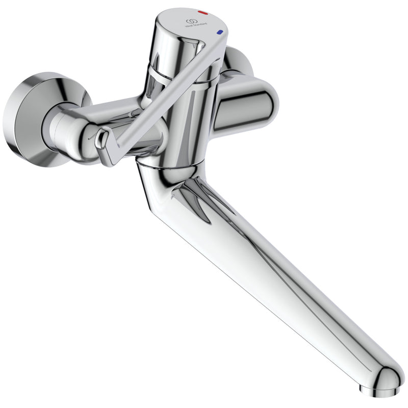 Ideal Standard - WT-Wand Sicherheitsarmatur CERAPLUS B8318A Auslauf 250mm chrom
