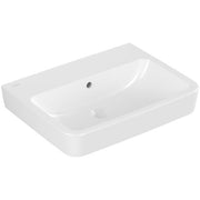 VILLEROY & BOCH - Waschbecken O.novo 600x460mm Eckig m. ÜL. geschliffen Weiß Alpin AntiBac cplus