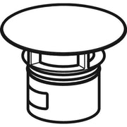 Geberit Vertriebs - Ventilabdeckung f. HWB-Anschluss mit integr. Überlauf weiß-a