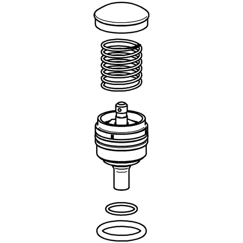 Grohe - Aufputz-Umstellung 440086 für Eichelberg Wannenbatt. ab BJ 1997 chrom