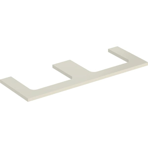 Geberit Vertriebs - ONE WT-Platte, Aus re/li, für AWT 135x3x47cm, sandgrau hgl