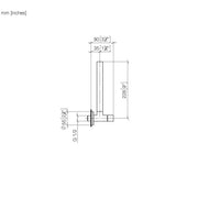 Dornbracht - Eckventil 1/2 22901979-08 platin