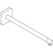 Hansgrohe - Brausearm DN15 390mm softsquare Axor chrom