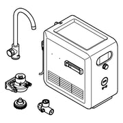 Grohe - BLUE Professional Mono StarterKit 31302 C-Auslauf Bluetooth/WIFI chrom