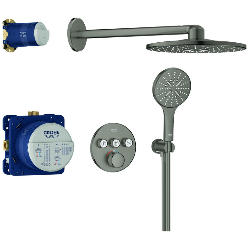 Grohe - UP-D.system Grohtherm SmartControl 34863 THM r. Form 3 ASV hard graph. geb