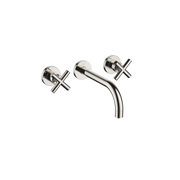 Dornbracht - Fertigset WT- Wandarmatur TARA 36712892 Kreuzgriff platin