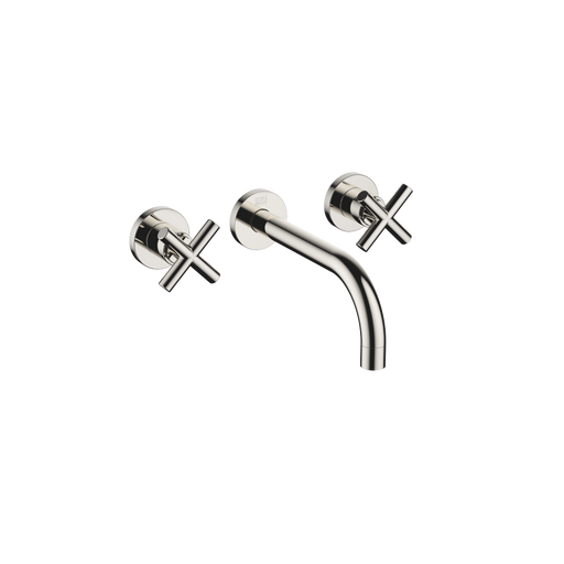 Dornbracht - Fertigset WT- Wandarmatur TARA 36712892 Kreuzgriff platin