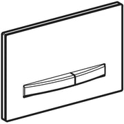 Geberit Vertriebs - Sigma50 BetPl., für 2-Mengen-Spülung Square, Metallfarbe rotgold gebü./Etc