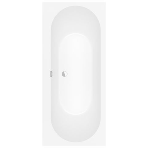 VILLEROY & BOCH - Badewanne Oberon 2.0 1700x750x485mm Duo Rechteck Stone White