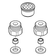 Grohe - Wasserspar-Set 48190 Durchfluss 2,0 l/min Anschlussmaß G 3/8''