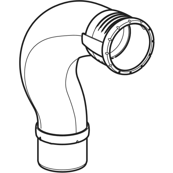 Geberit Vertriebs - Silent-Pro BackFlip Bogen MX d90