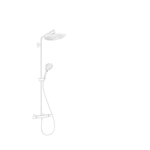 Hansgrohe - Showerpipe CROMA Select S 280 mit Raindance Handbrause mattweiß