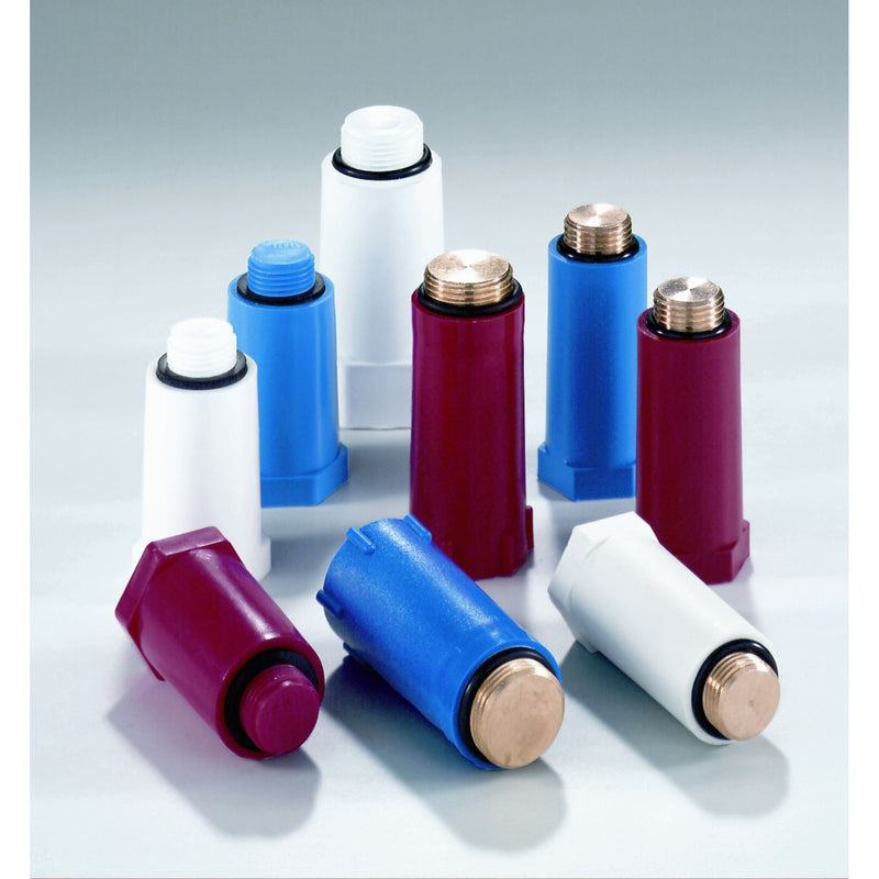 WBV-Oelde - WBVOelde WBV Baustopfen - Kunststoff 1/2 weiß, mit Messingeinsatz