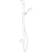 Hansgrohe - Brauseset AXOR One 75 1jet Eco mit Wandanschluss chrom