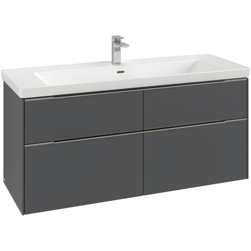 VILLEROY & BOCH - WT-Unterschrank 1272x576x478mm 4 Auszüge, Soft Green